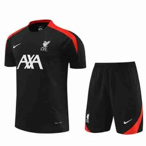 Tailandia Conjunto Camiseta Entrenamiento Liverpool 2024 2025 Negro