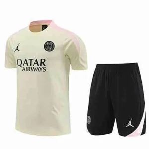Tailandia Conjunto Camiseta Entrenamiento Paris Saint Germain 2024 2025 Claro Marron
