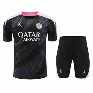 Tailandia Conjunto Camiseta Entrenamiento Paris Saint Germain  x Jordan 2024 2025 Negro
