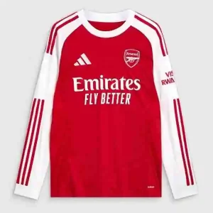 Tailandia Manga Larga Camiseta Primera Arsenal 2025 2026