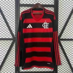 Tailandia Manga Larga Camiseta Primera Flamengo 2025 2026