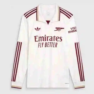 Tailandia Manga Larga Camiseta Tercera Arsenal 2025 2026