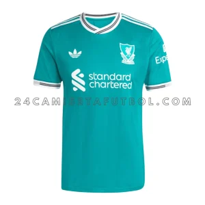 Camiseta Liverpool Tercera Equipación 2025-26