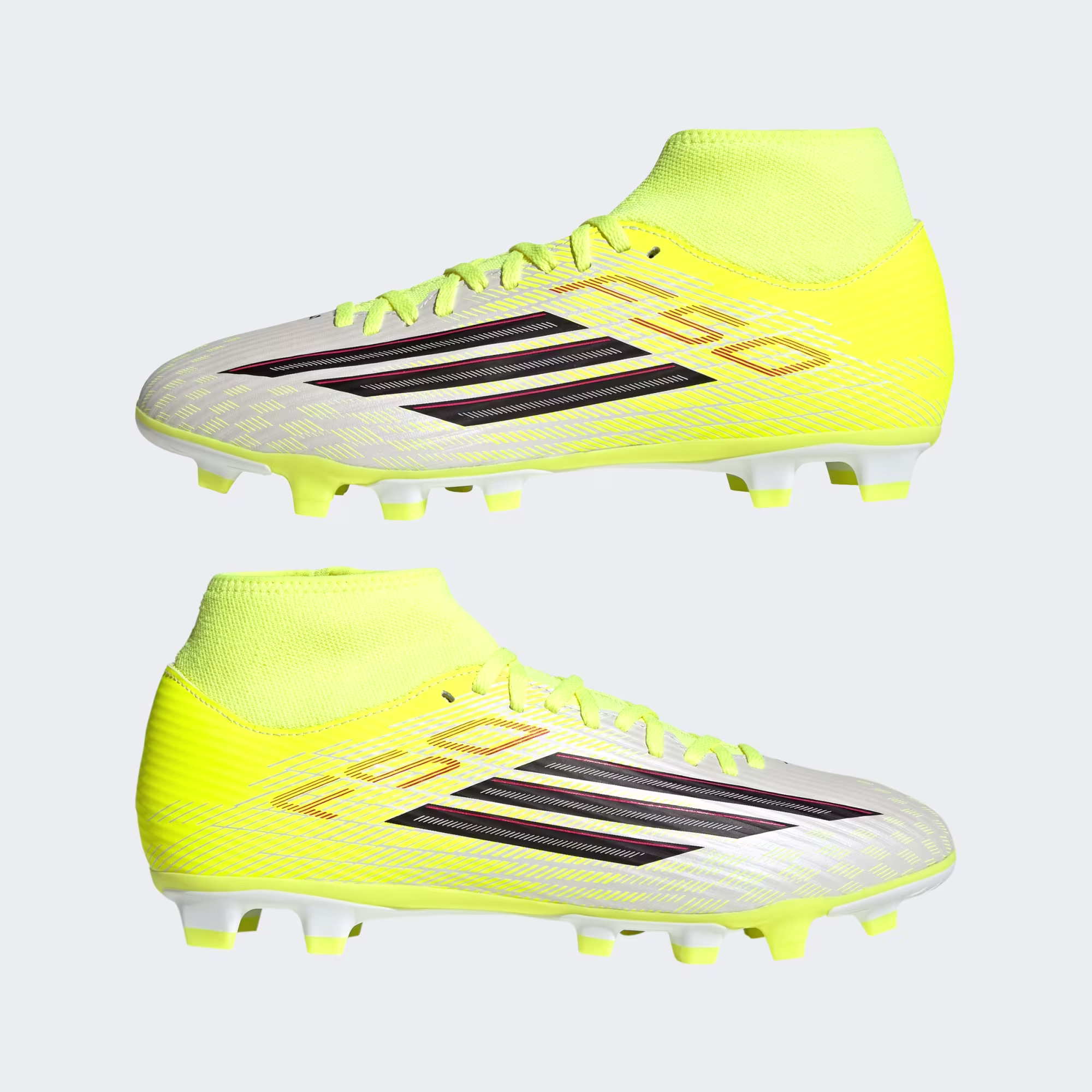 Zapato de Futbol Adidas F50 Club Mid Lima FG Adulto - Imagen 4