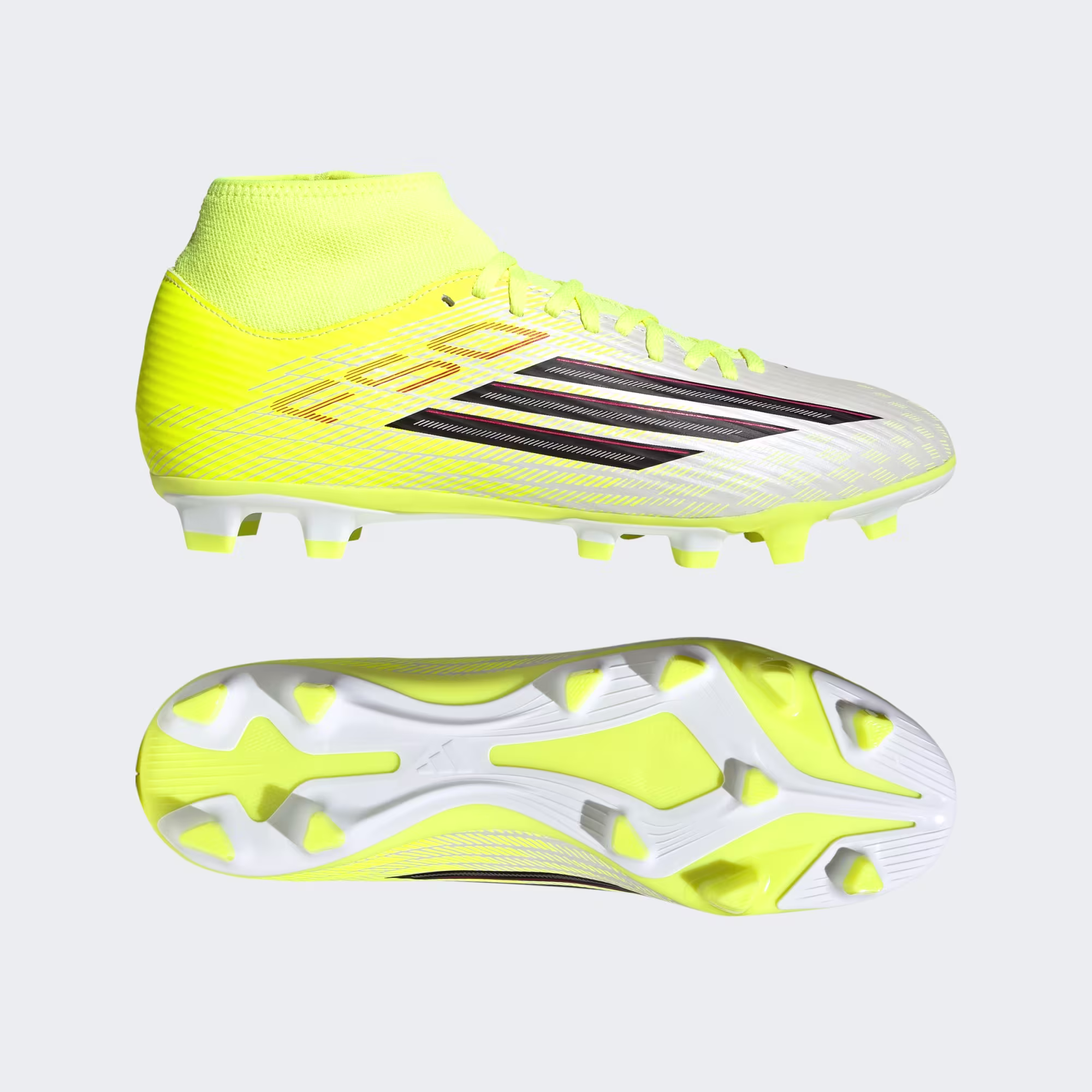 Zapato de Futbol Adidas F50 Club Mid Lima FG Adulto - Imagen 5