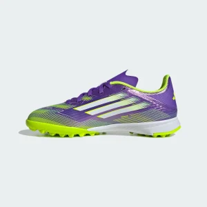 Zapatilla de Futbol Adidas F50 League Lila TF Niño