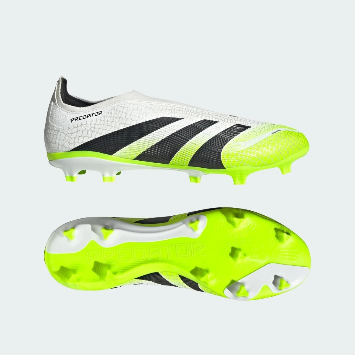 Zapato de futbol Adidas Predator League LL Blanco-Negro FG/MG Adulto - Imagen 5