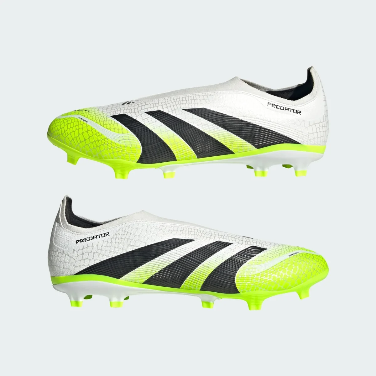 Zapato de futbol Adidas Predator League LL Blanco-Negro FG/MG Adulto - Imagen 4