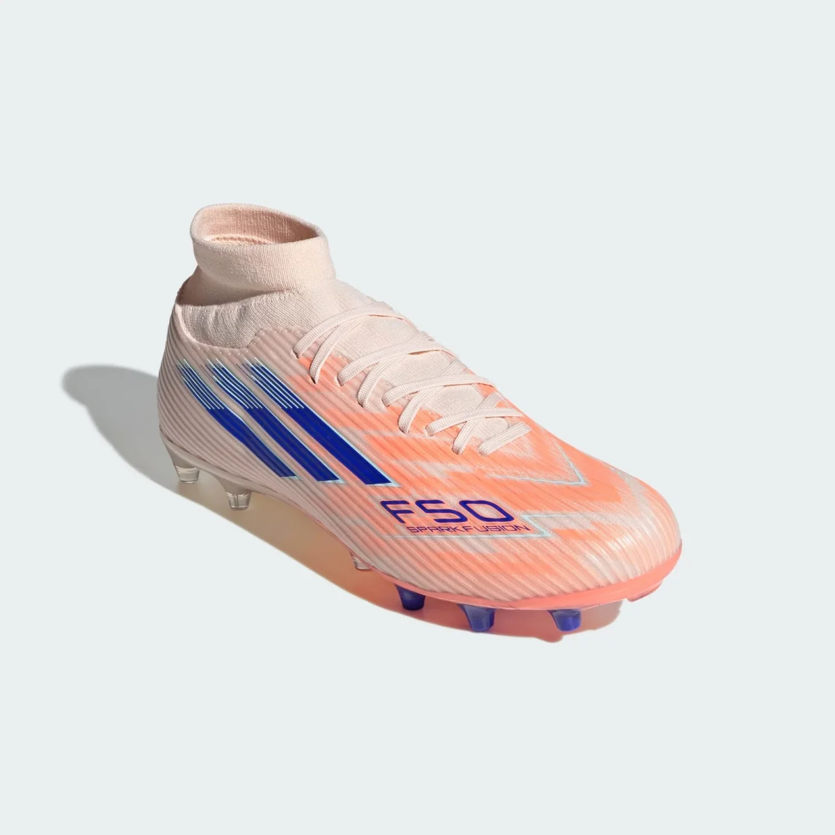 Zapato de Futbol Adidas F50 Sparkfusion League Nrj-Az FG Mujer - Imagen 7