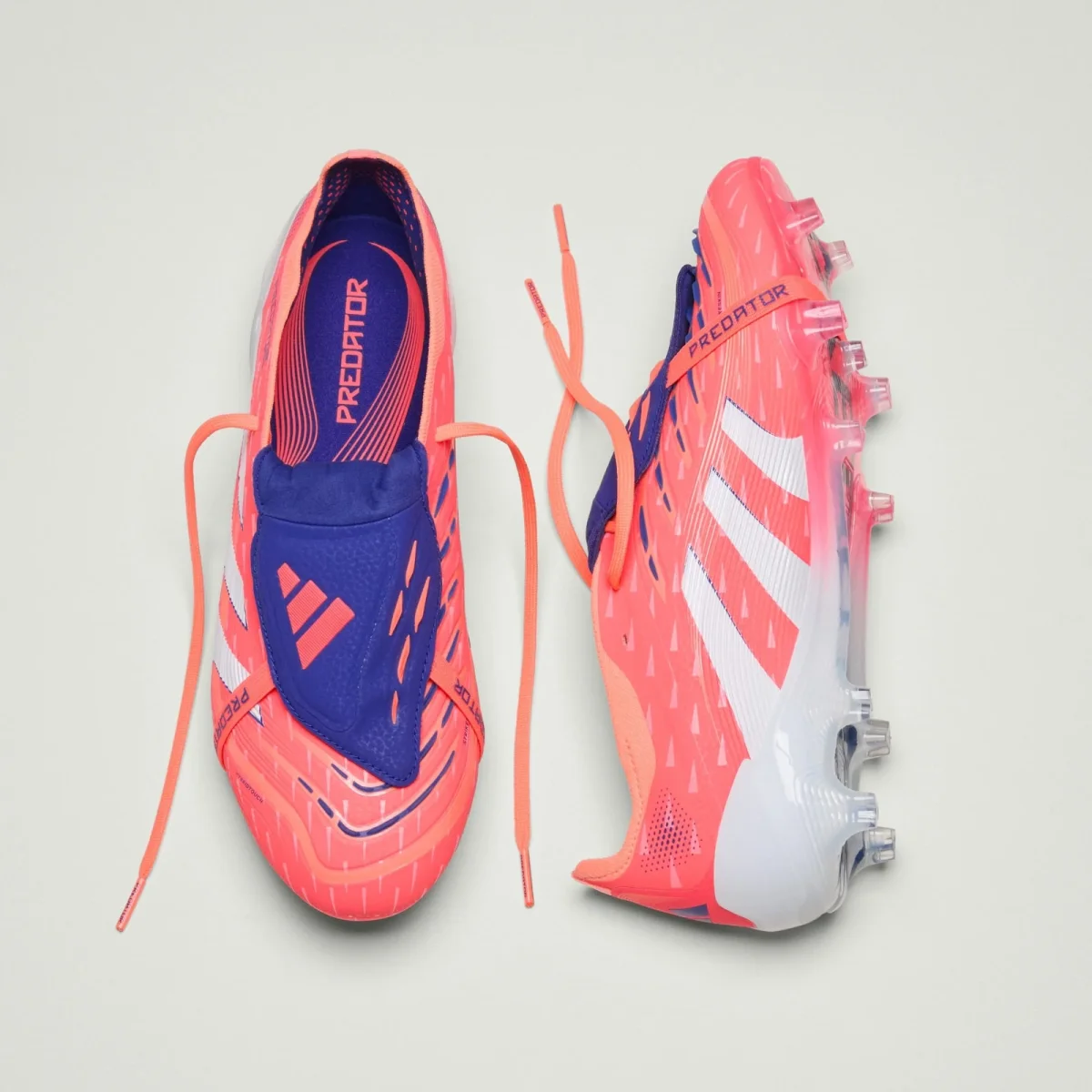 Zapato de Futbol Adidas Predator Elite Coral-Nrj FG Adulto - Imagen 4