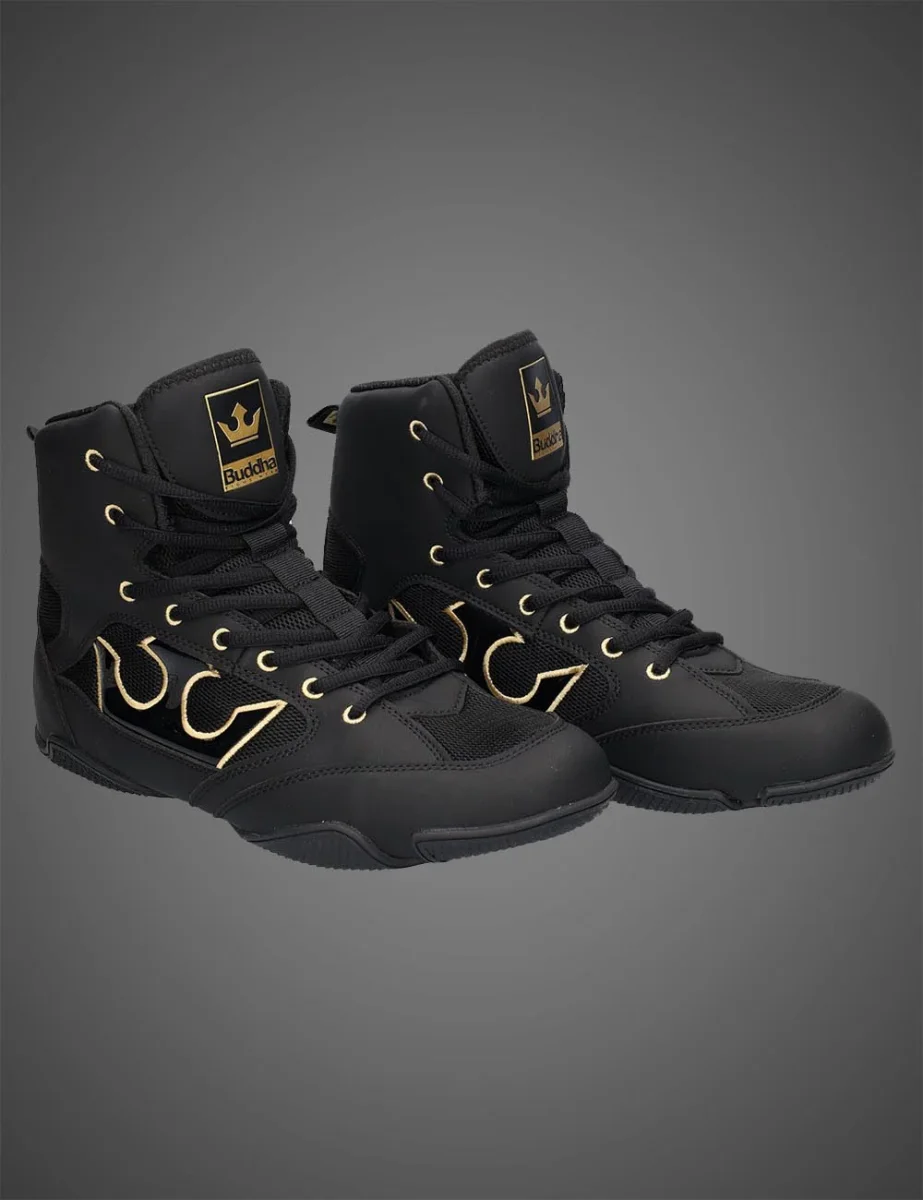 Zapatos de Boxeo Buddha Epic Negros Mate - Imagen 2