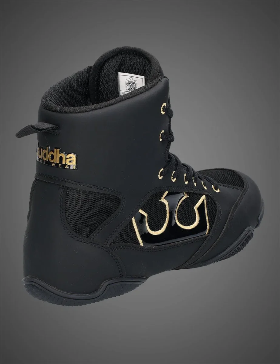 Zapatos de Boxeo Buddha Epic Negros Mate - Imagen 4