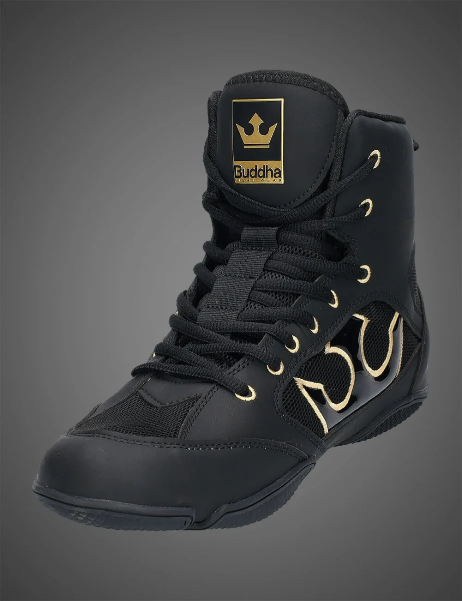 Zapatos de Boxeo Buddha Epic Negros Mate - Imagen 7