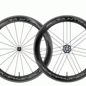 J RUEDAS CAMPAGNOLO BORA WTO 60 2WF TUBELESS CARBONO NEGRO/BLANCO