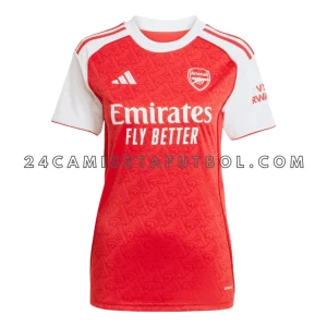 Camiseta Arsenal Mujer Primera Equipación 2026