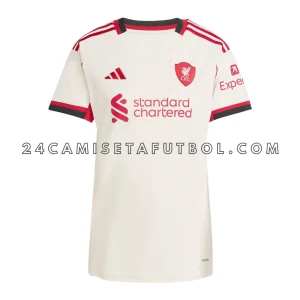 Camiseta Liverpool Mujer Segunda Equipación 2026
