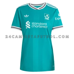 Camiseta Liverpool Mujer Tercera Equipación 2026