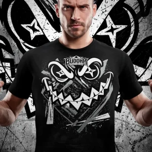 Camiseta Algodón Creepy Negra