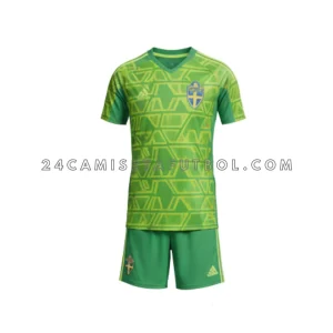 Camiseta Portero Suecia Niño 2026