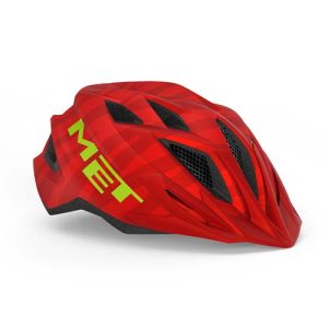 CASCO JUNIOR MET CRACKERJACK ROJO MATE TALLA UNICA (52-57 cm) 52-57