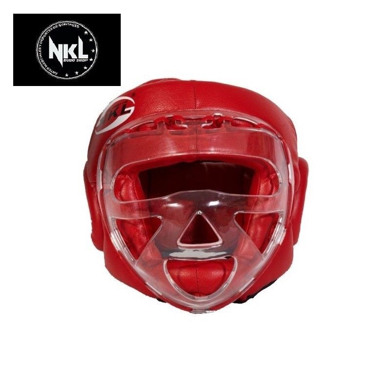 CASCO PIEL BÚFALO MÁSCARA POLICARBONATO NKL - Imagen 3