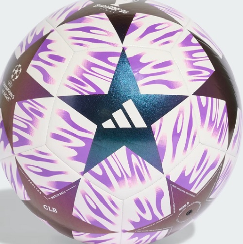 Balon Adidas UEFA Champions League Club Blanco Rosa - Imagen 2