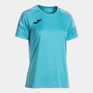 CAMISETA JOMA CHAMPIONSHIP VIII TURQUESA FLÚOR