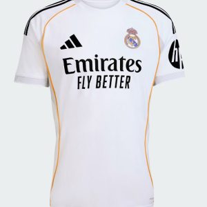 Camiseta Adidas Real Madrid 1º Equipacion 25/26 Blanca