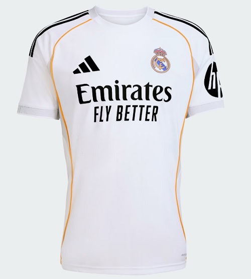 Camiseta Adidas Real Madrid 1º Equipacion 25/26 Blanca - Imagen 2