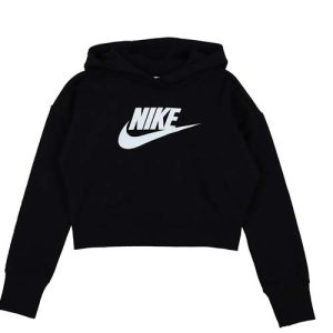 Sudadera Nike Niña DC7610 Negro blanco