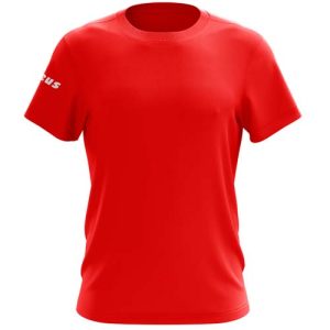 Camiseta Zeus BASIC SS Manga Corta Roja