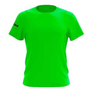 Camiseta Zeus BASIC SS Manga Corta Verde Fluor