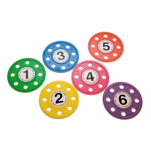 DISCOS SUMERGIBLES NUMERADOS