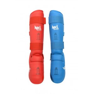 ESPINILLERA CON EMPEINE NKL KARATE «RFEK HOM.»