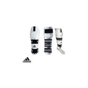 ESPINILLERAS CON RODILLERA TKD ADIDAS BLANCA