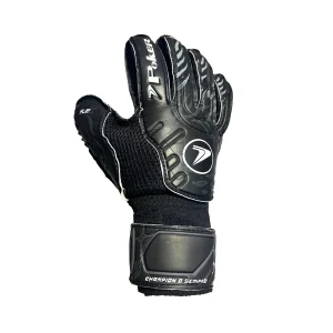 Guantes de Arquero Poker Champion Semiprofesional Negro Adulto