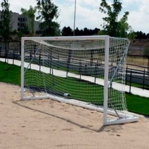 DOS PORTERÍAS ALUMINIO FÚTBOL PLAYA  TRASLADABLES ALUMINIO