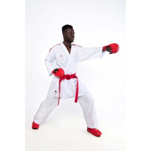 KARATEGI KUMITE ADIDAS «REVO FLEX» (BANDAS ROJAS)