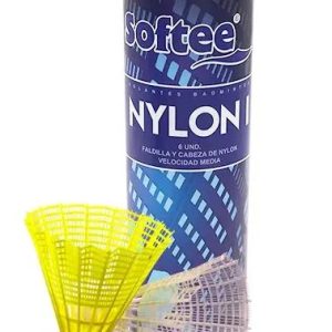 Volantes Badminton Softee «nylon I» 6 uds