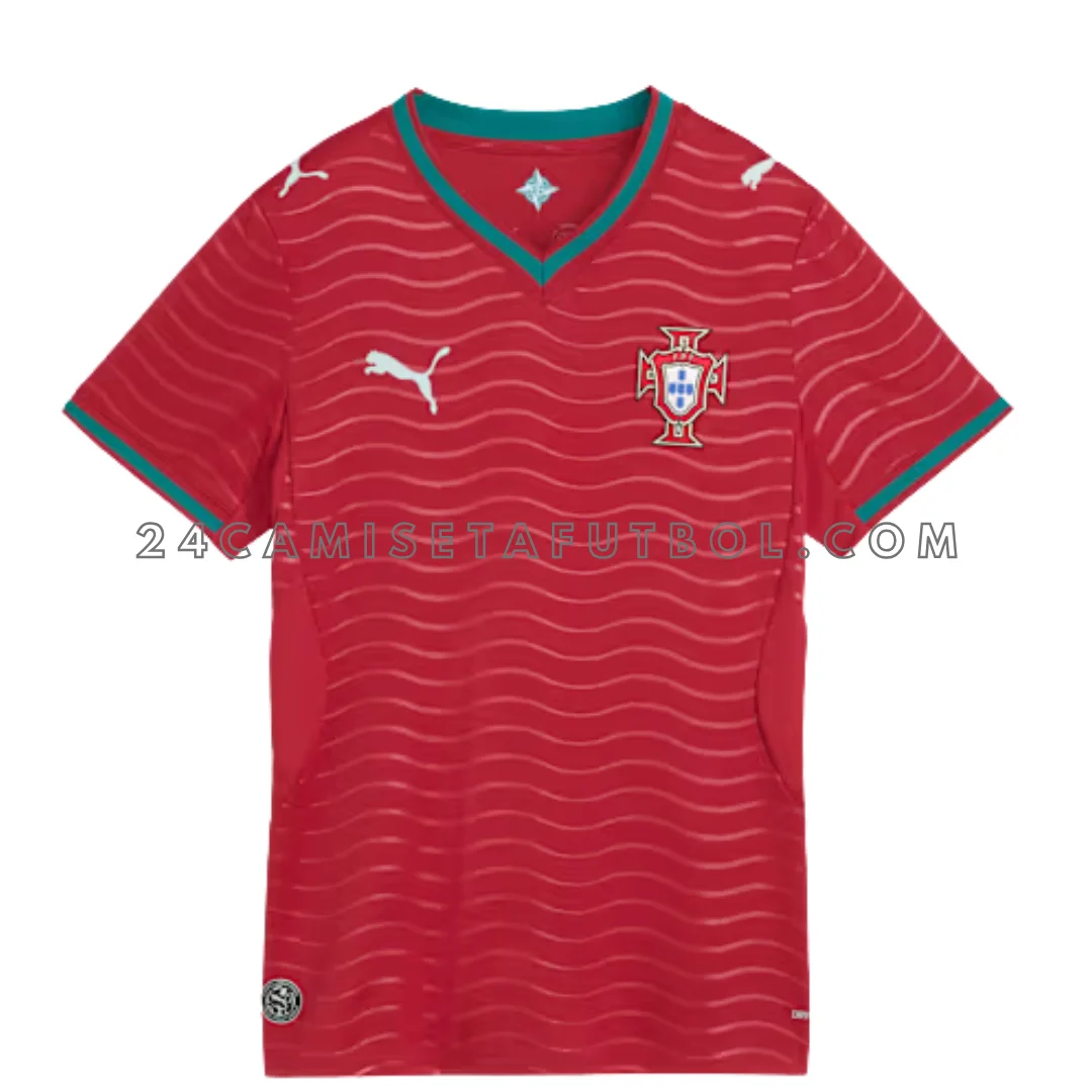 Camiseta Portugal Mujer Primera Equipación 2026