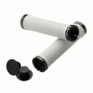 JUEGO DE PUÑOS SRAM DOBLE ABRAZADERA BLANCO