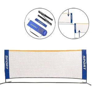 Set Minitenis y Minibadminton metálico