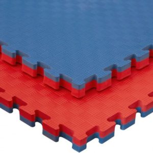 TATAMI KRONOS EVA INTER LOCK TIPO PUZZLE 1000X1000X25MM AZUL/ROJO