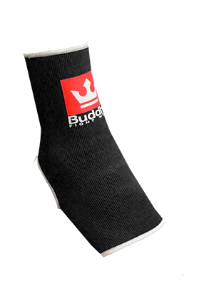 Tobilleras de Muay Thai Kick Boxing K1 MMA Negras - Imagen 5