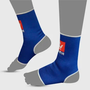 Tobilleras de Muay Thai Kick Boxing K1 MMA Azules