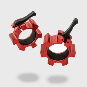 Tope Olimpico Crossfit Aluminio Rojo