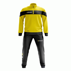 Zeus Chandals Tuta Marte Negro Amarillo