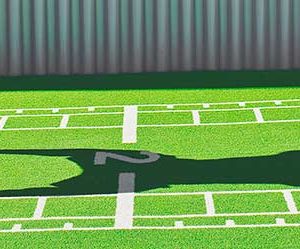 ROLLO CÉSPED KRONOS CON REGLA MARCADA