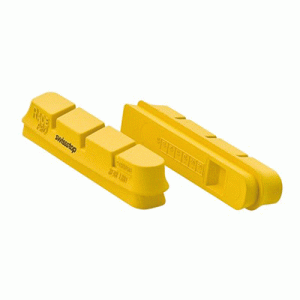 Swissstop KIT 4 ZAPATAS RACE PRO AMARILLO-CARBONO AMARILLO